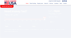 Desktop Screenshot of checkcashingusa.com